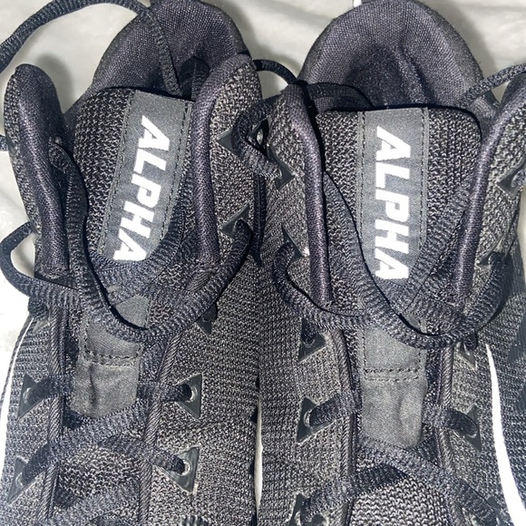 Nike Alpha Menace Pro Mid TD Size 13 Mens Black Football Cleats - Picture 3 of 6